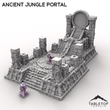 Tabletop Terrain Ruins Ancient Jungle Portal
