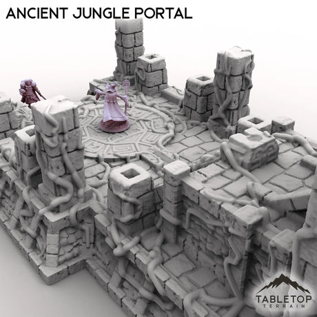 Tabletop Terrain Ruins Ancient Jungle Portal