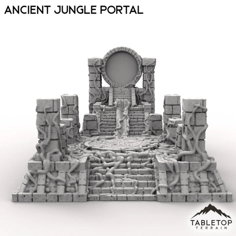 Tabletop Terrain Ruins Ancient Jungle Portal