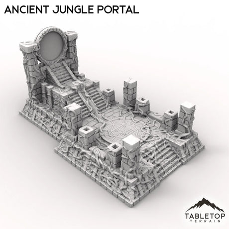 Tabletop Terrain Ruins Ancient Jungle Portal