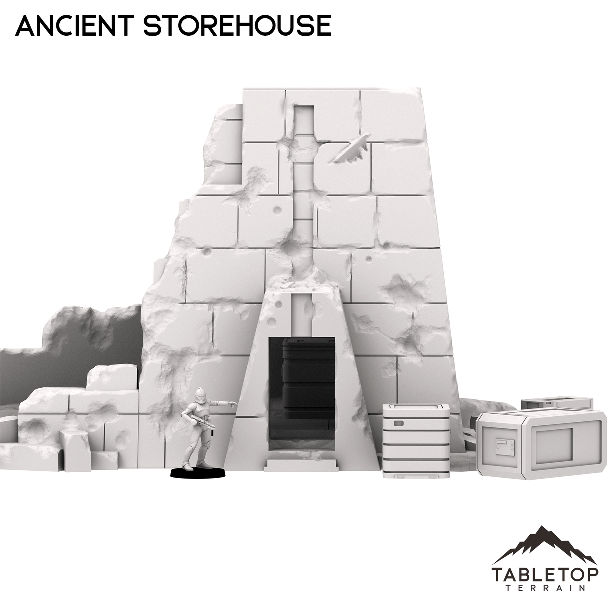 Tabletop Terrain Ruins Ancient Storehouse