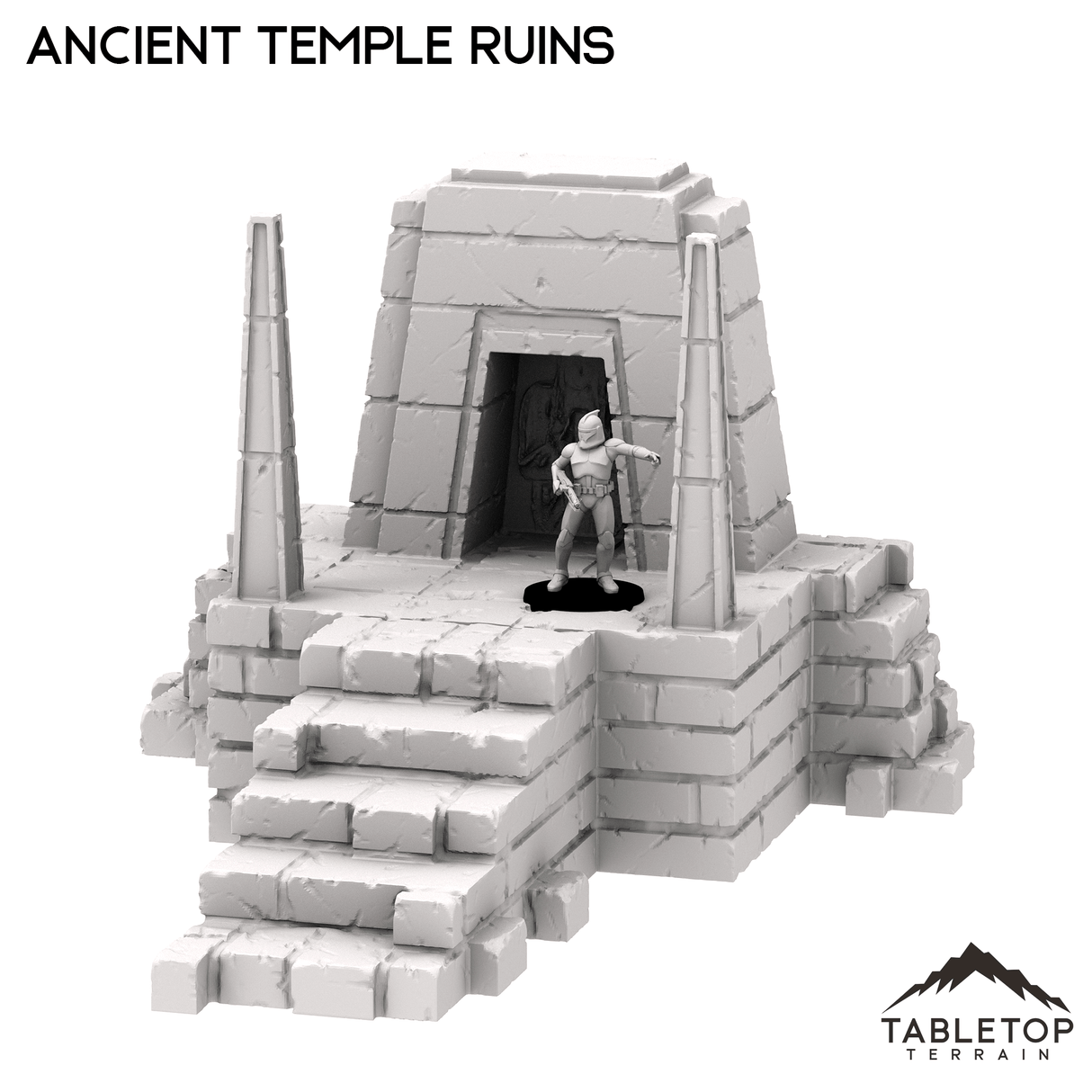 Tabletop Terrain Ruins Ancient Temple Ruins