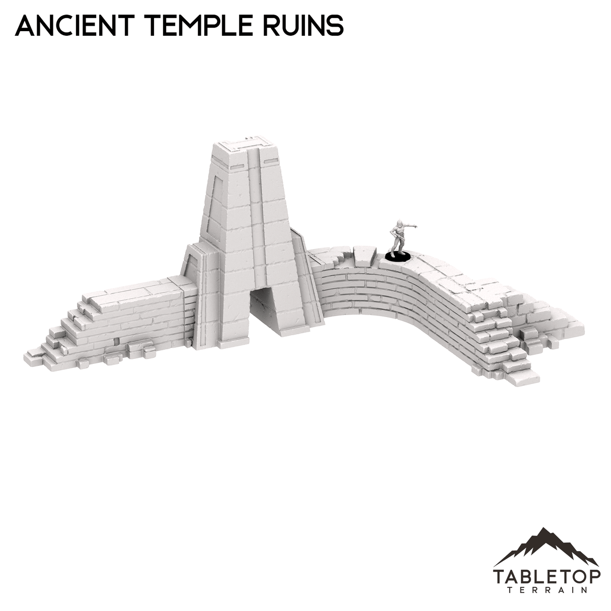 Tabletop Terrain Ruins Ancient Temple Ruins