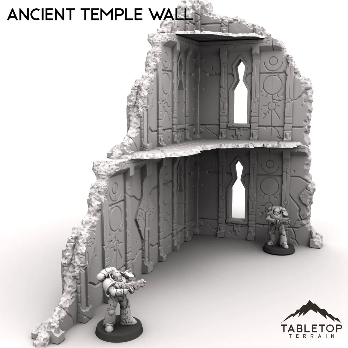 Tabletop Terrain Ruins Ancient Temple Wall