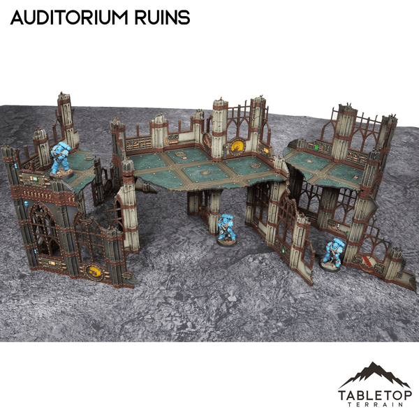 Tabletop Terrain Ruins Auditorium Ruins