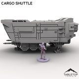 Tabletop Terrain Ruins Cargo Shuttle - To'ka Station