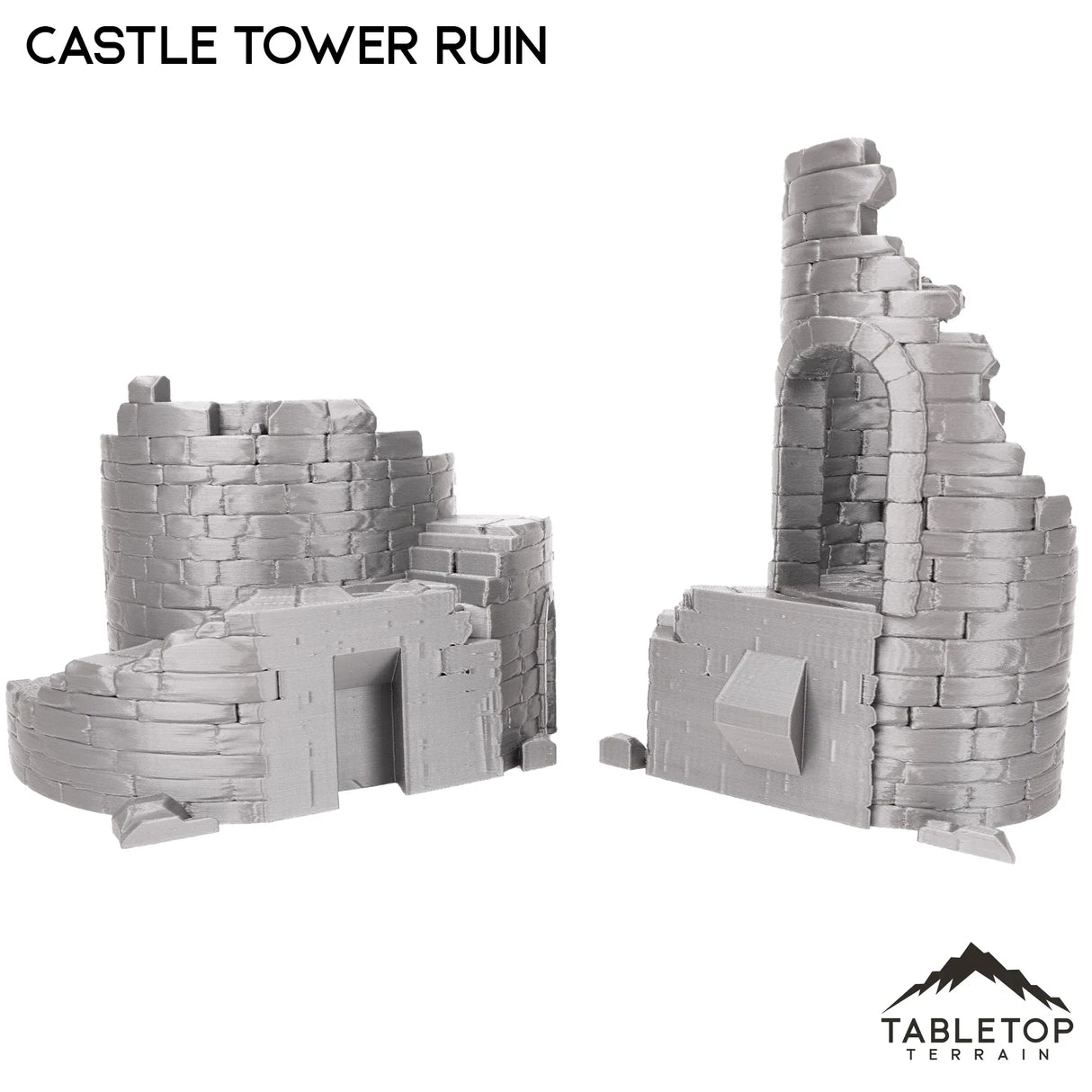 Tabletop Terrain Ruins Castle Tower Ruin