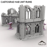 Tabletop Terrain Ruins Castograd Hab Unit Ruins