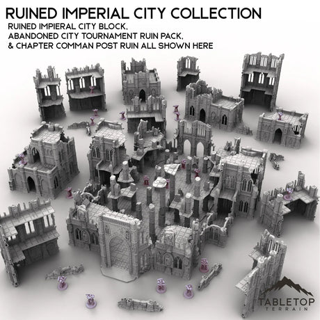 Tabletop Terrain Ruins Chapter Command Post Ruin