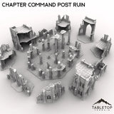 Tabletop Terrain Ruins Chapter Command Post Ruin