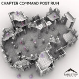 Tabletop Terrain Ruins Chapter Command Post Ruin