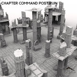 Tabletop Terrain Ruins Chapter Command Post Ruin
