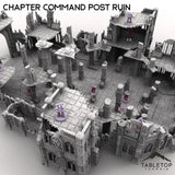 Tabletop Terrain Ruins Chapter Command Post Ruin