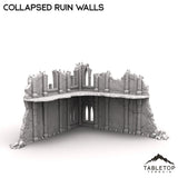 Tabletop Terrain Ruins Collapsed Ruin Walls