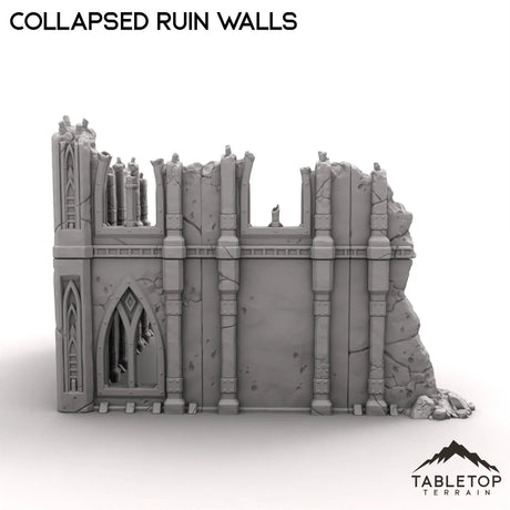 Tabletop Terrain Ruins Collapsed Ruin Walls