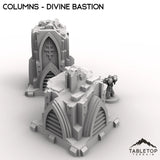 Tabletop Terrain Ruins Columns - Divine Bastion, a Failed Arcology