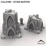 Tabletop Terrain Ruins Columns - Divine Bastion, a Failed Arcology