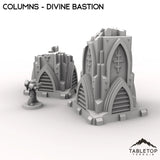 Tabletop Terrain Ruins Columns - Divine Bastion, a Failed Arcology