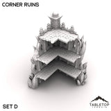 Tabletop Terrain Ruins Corner Ruins - Ithyria, World of Change