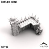 Tabletop Terrain Ruins Corner Ruins - Ithyria, World of Change