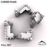 Tabletop Terrain Ruins Corner Ruins - Ithyria, World of Change
