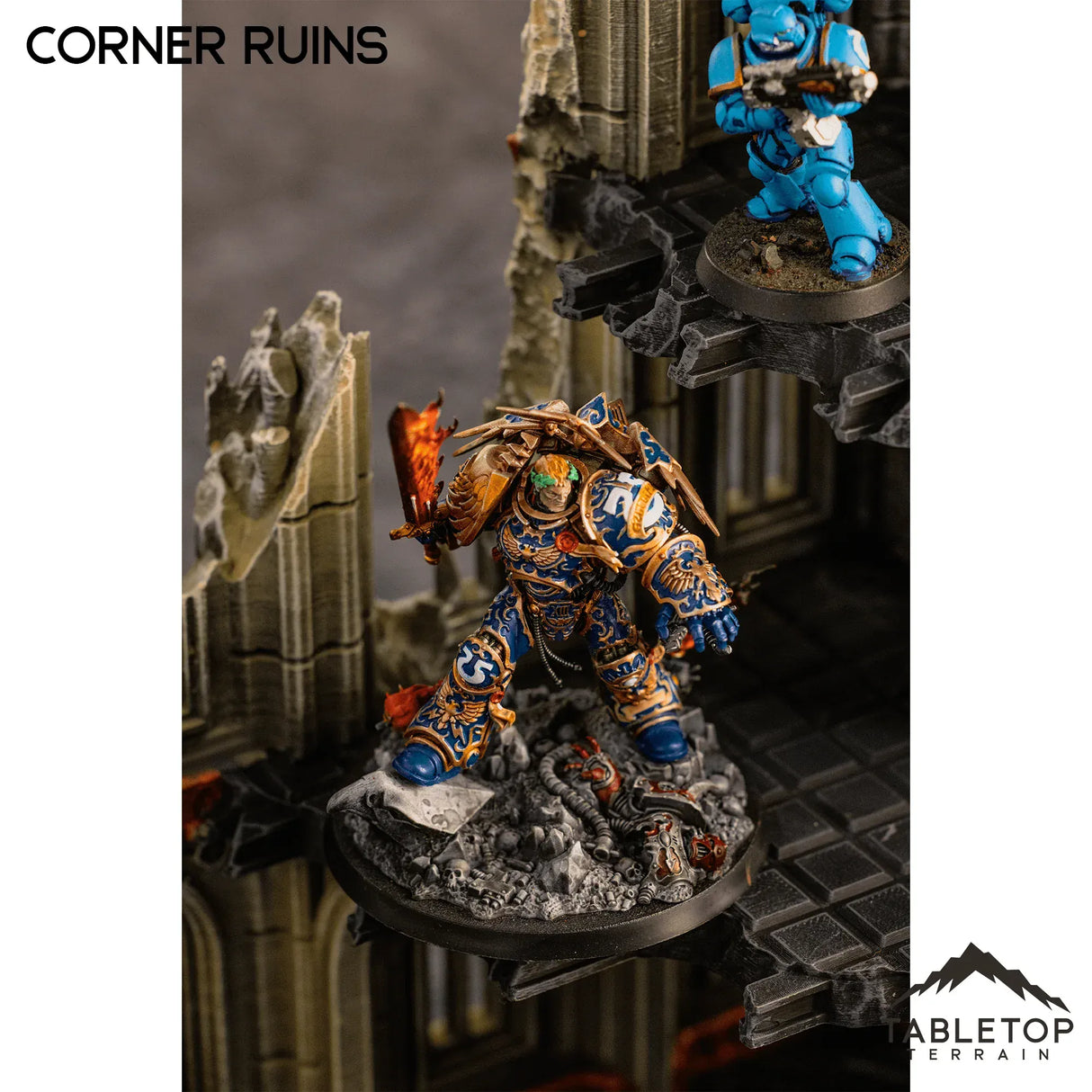 Tabletop Terrain Ruins Corner Ruins - The Desolation of Emerita