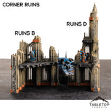 Tabletop Terrain Ruins Corner Ruins - The Desolation of Emerita