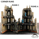 Tabletop Terrain Ruins Corner Ruins - The Desolation of Emerita