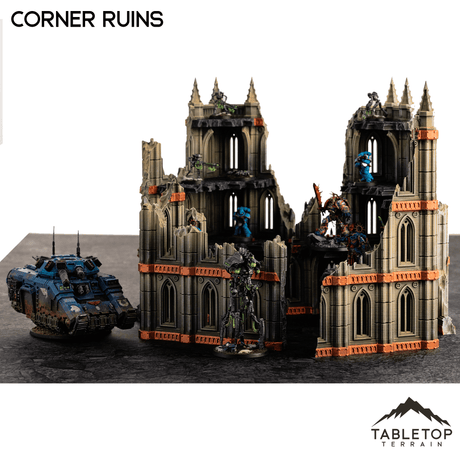 Tabletop Terrain Ruins Corner Ruins - The Desolation of Emerita