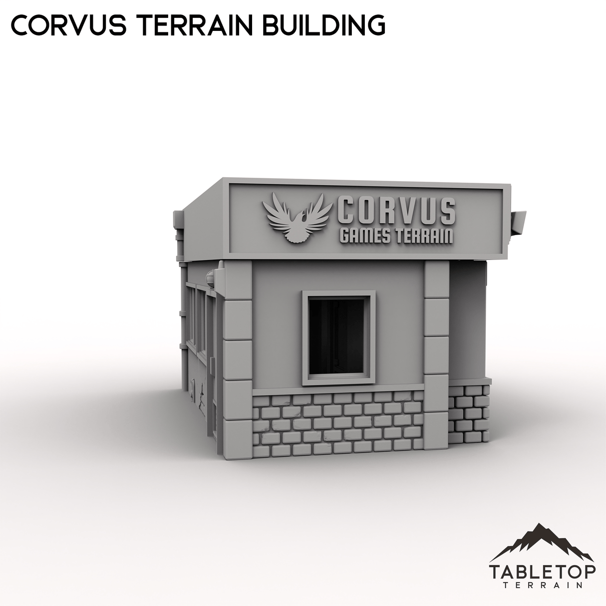 Tabletop Terrain Ruins Corvus Terrain Building