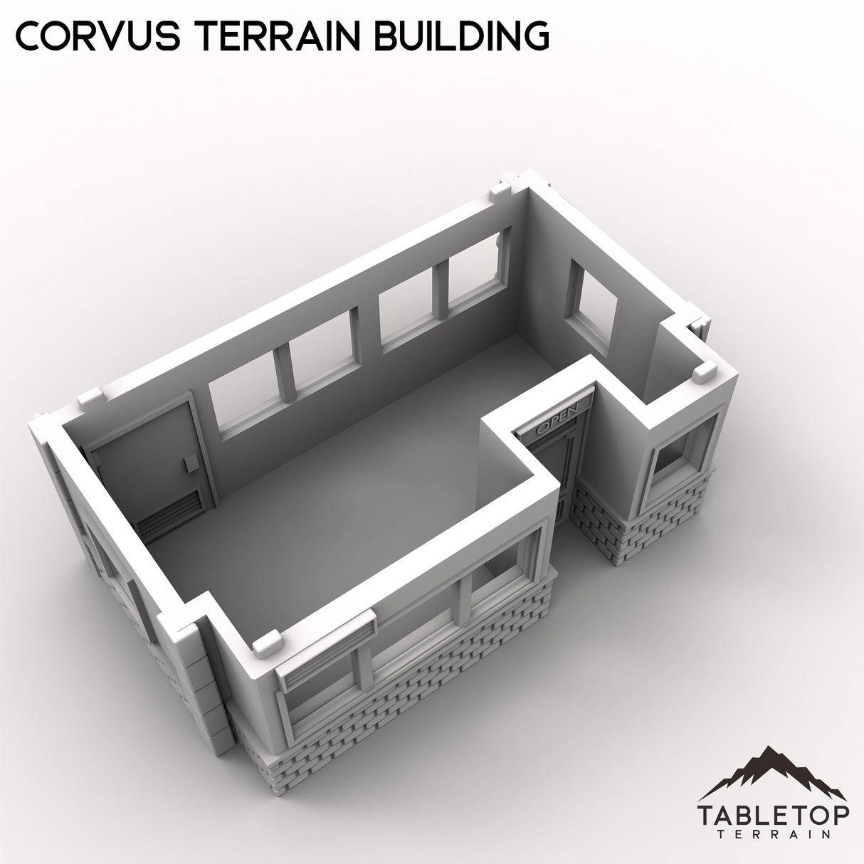 Tabletop Terrain Ruins Corvus Terrain Building