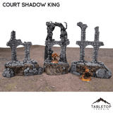 Tabletop Terrain Ruins Court of the Shadow King - Fantasy Terrain
