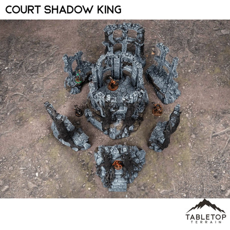 Tabletop Terrain Ruins Court of the Shadow King - Fantasy Terrain
