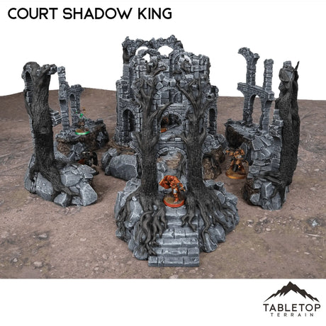 Tabletop Terrain Ruins Court of the Shadow King - Fantasy Terrain