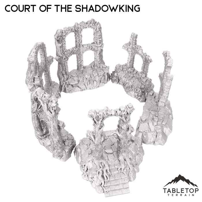 Tabletop Terrain Ruins Court of the Shadow King - Fantasy Terrain