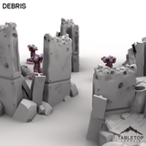 Tabletop Terrain Ruins Debris