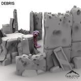 Tabletop Terrain Ruins Debris