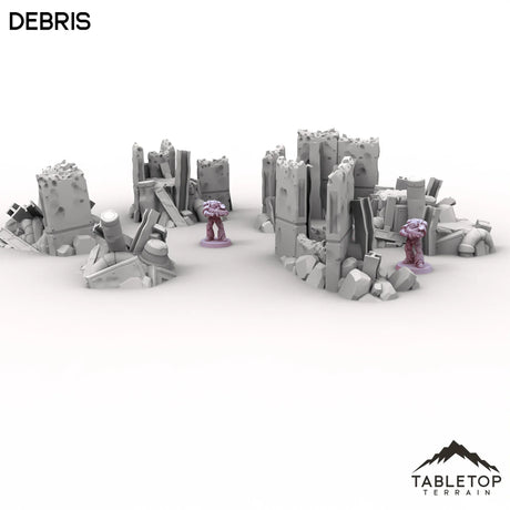 Tabletop Terrain Ruins Debris