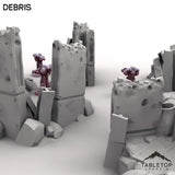 Tabletop Terrain Ruins Debris