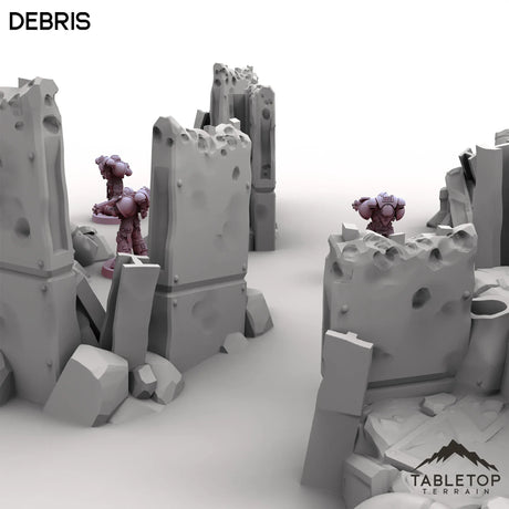 Tabletop Terrain Ruins Debris