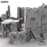 Tabletop Terrain Ruins Debris