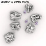 Tabletop Terrain Ruins Destroyed Guard Tanks