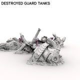 Tabletop Terrain Ruins Destroyed Guard Tanks