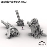 Tabletop Terrain Ruins Destroyed Mega Titan