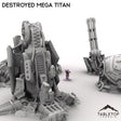 Tabletop Terrain Ruins Destroyed Mega Titan