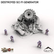 Tabletop Terrain Ruins Destroyed Sci Fi Generator
