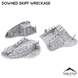 Tabletop Terrain Ruins Downed Skiff Wreckage