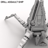 Tabletop Terrain Ruins Drill Assault Ship - To'ka Station