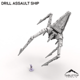 Tabletop Terrain Ruins Drill Assault Ship - To'ka Station