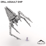Tabletop Terrain Ruins Drill Assault Ship - To'ka Station